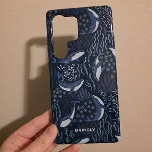 Brindly Samsung S25 Ultra Whale Phone Case
